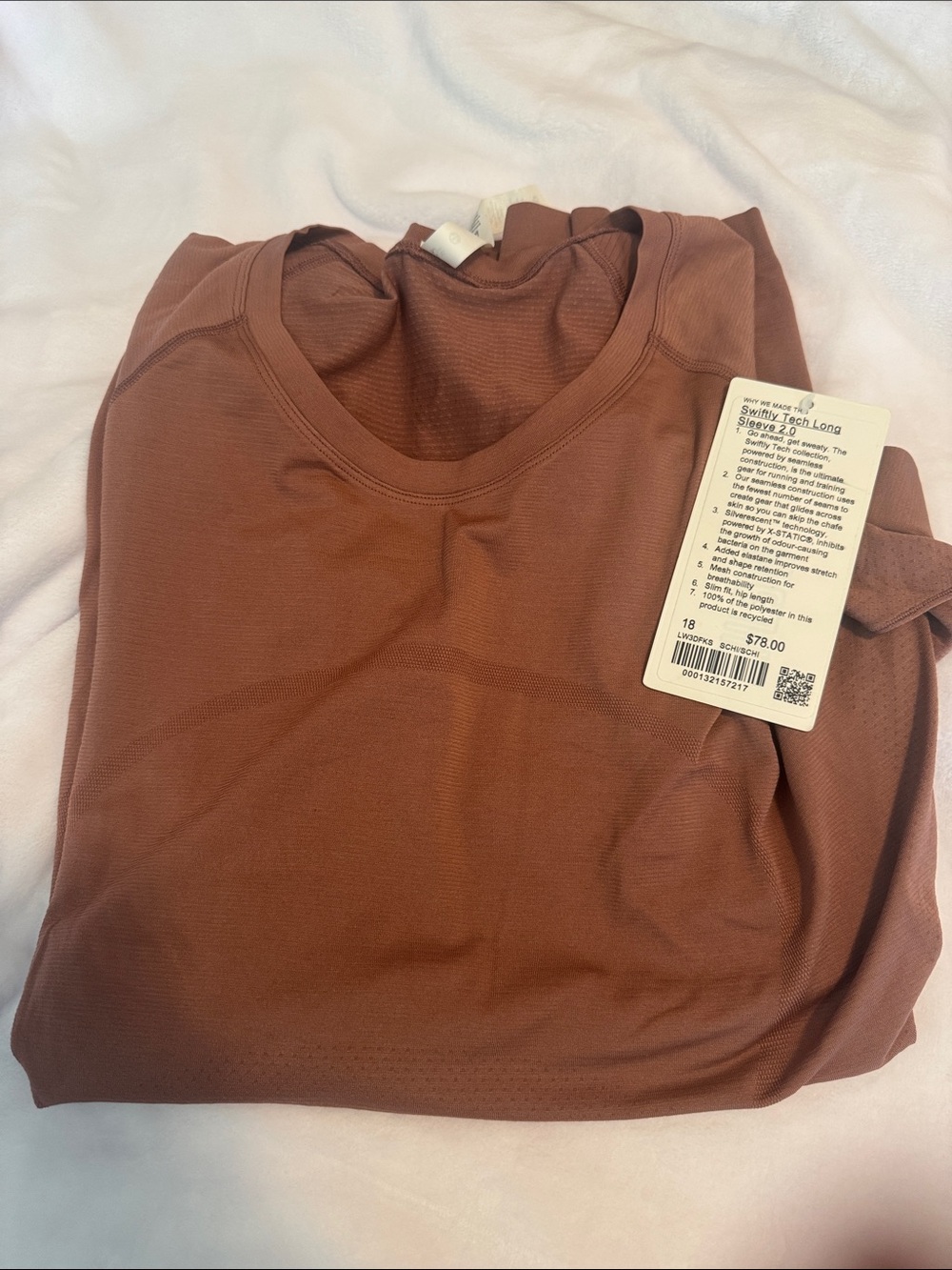 Swiftly Tech Long sleeves Hip length